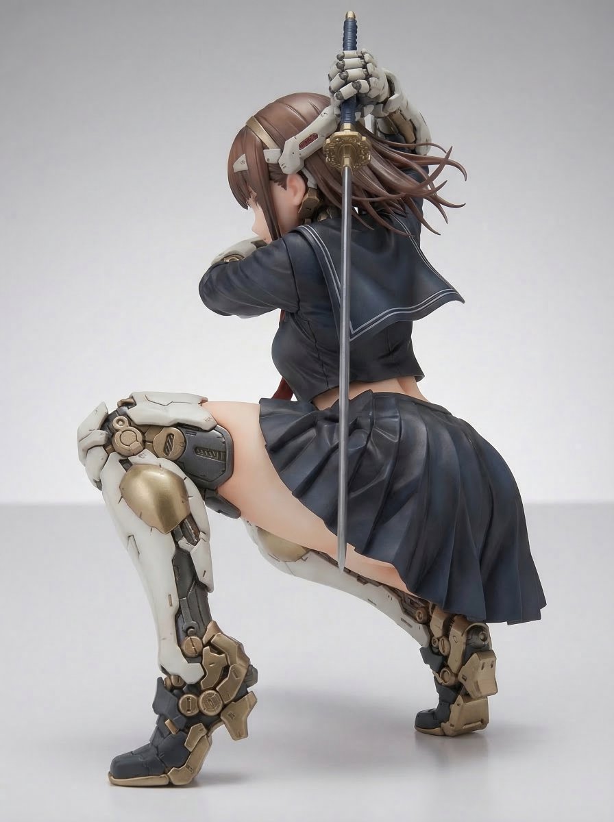 Samurai Mecha Girl Figure 2