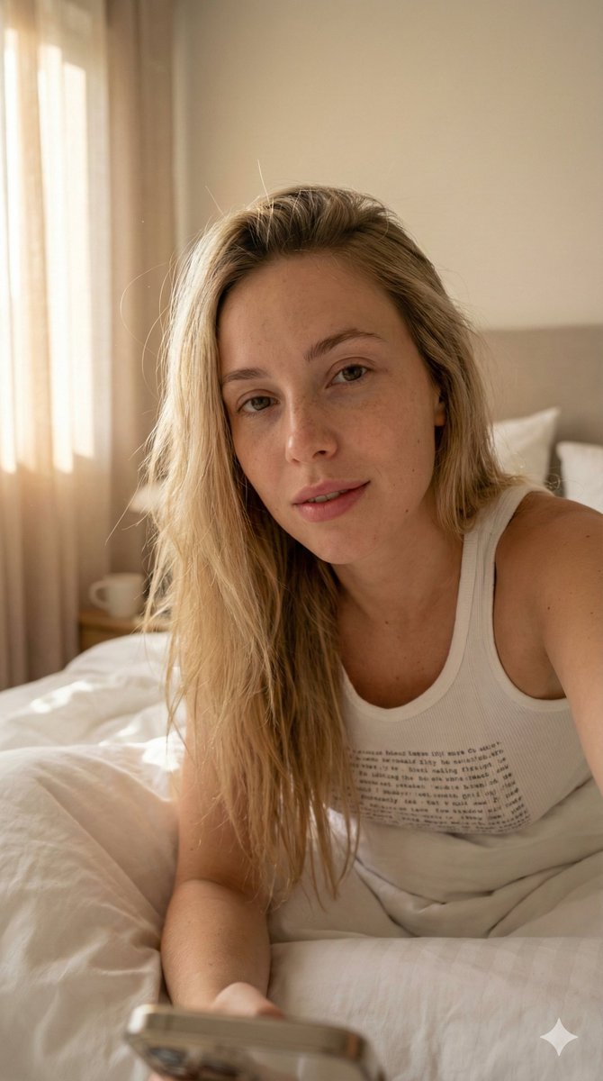 Intimate Morning Selfie Portrait 2