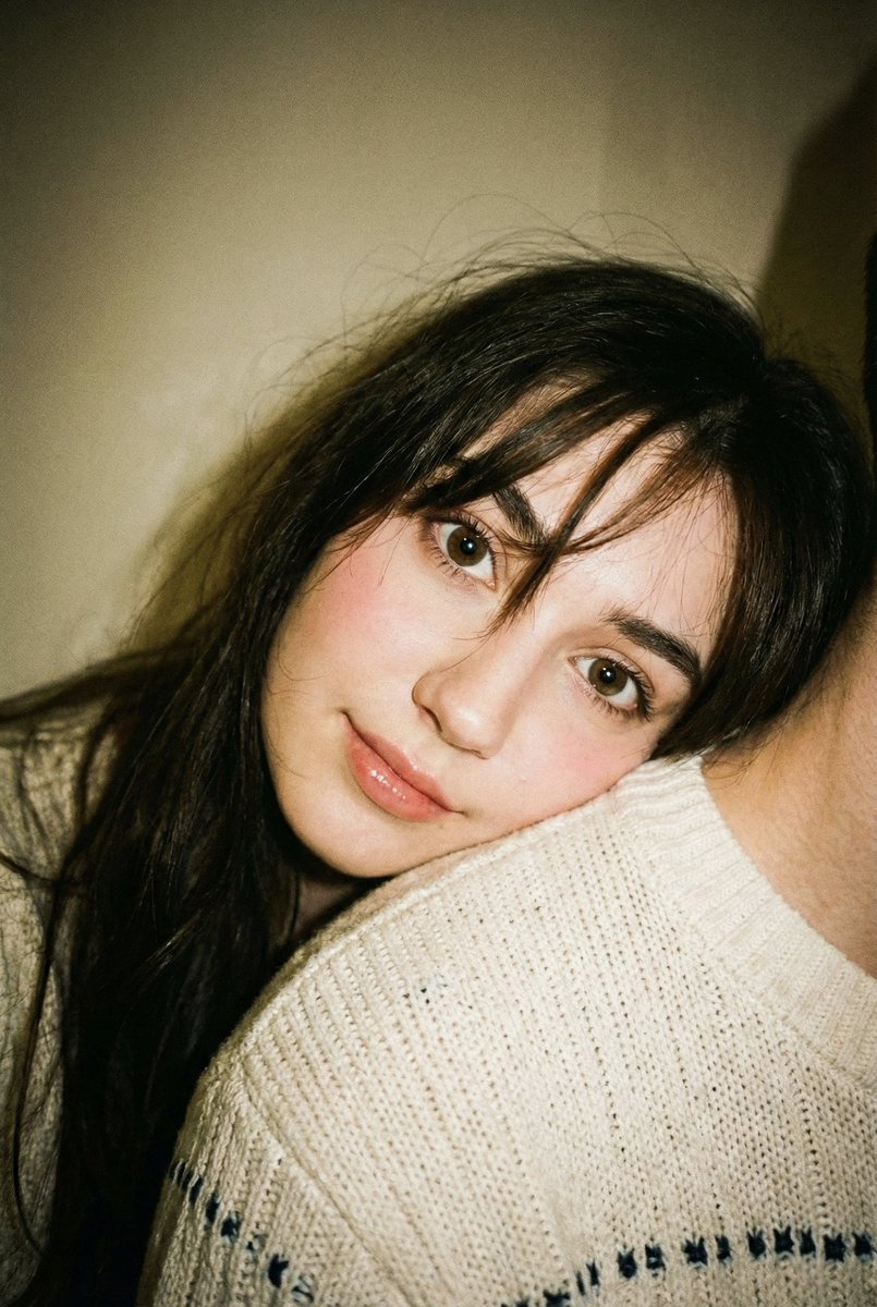 Disposable Camera Aesthetic Portrait with Intimate Pose 2