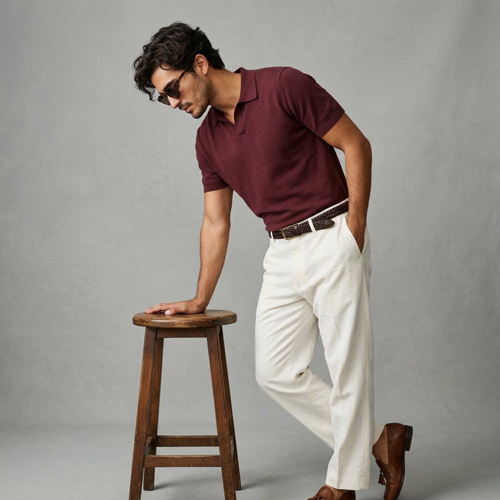 E-commerce Main Image - Editorial Fashion Portrait of a Young Man 3