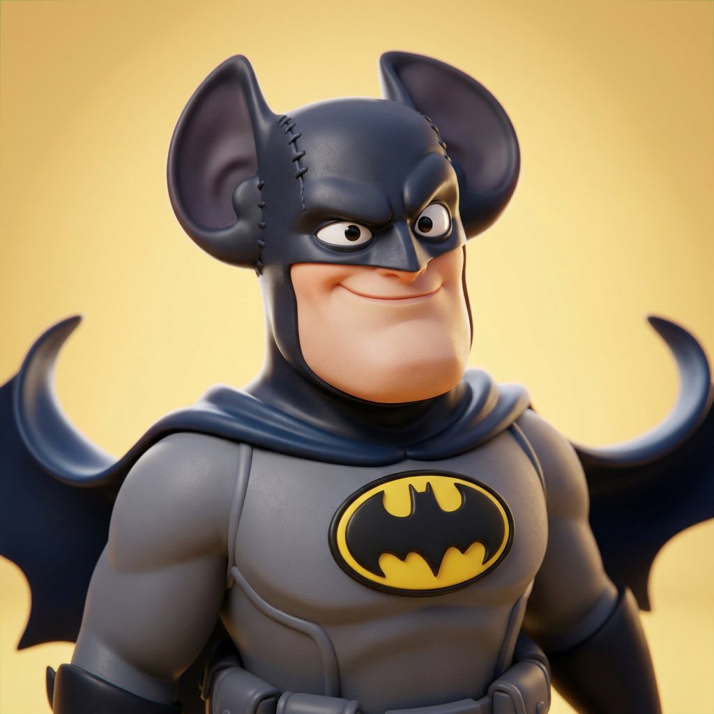 3D CGI Big-Head Cartoon of Harry Potter 1