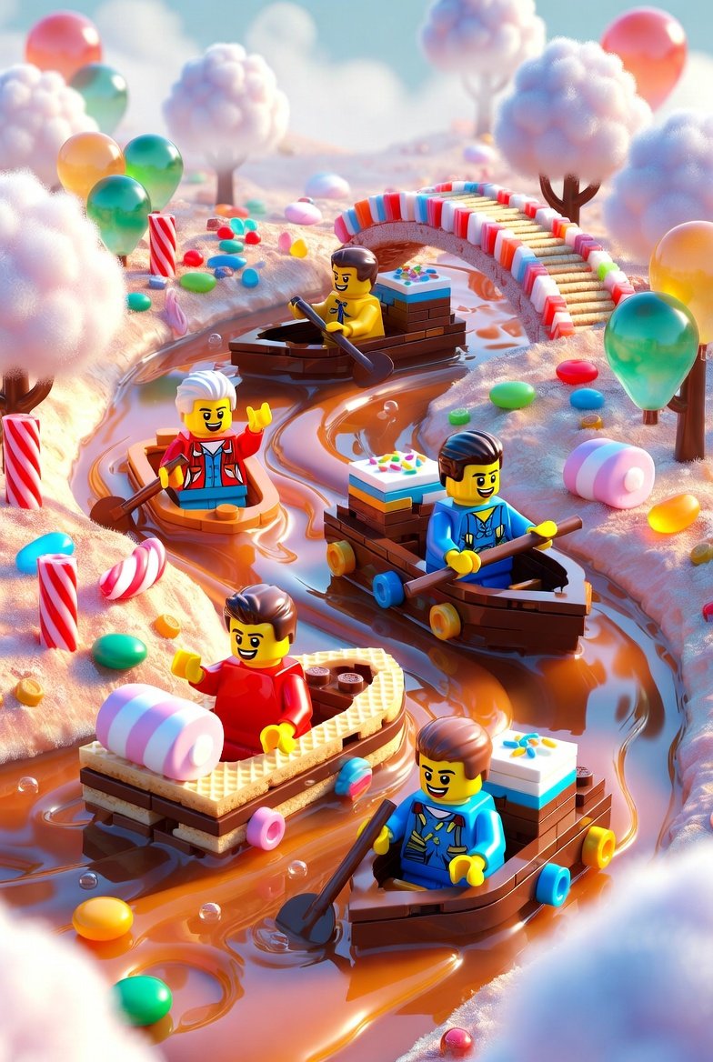 Whimsical Candy-Themed World 1