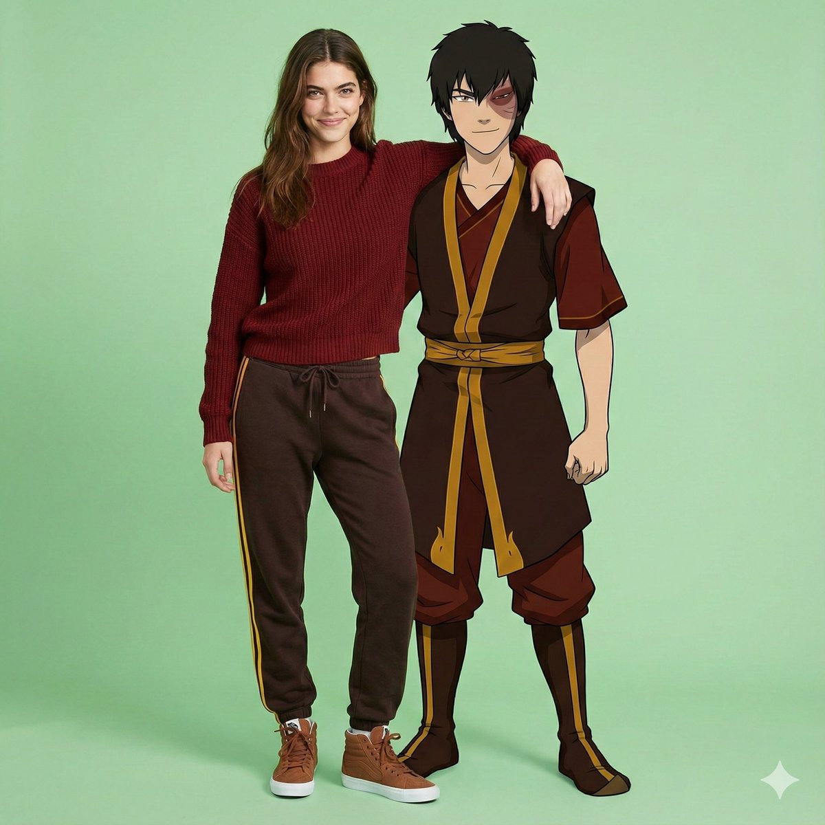 Avatar Zuko Fan Photo Prompt for Nano Banana Pro 1