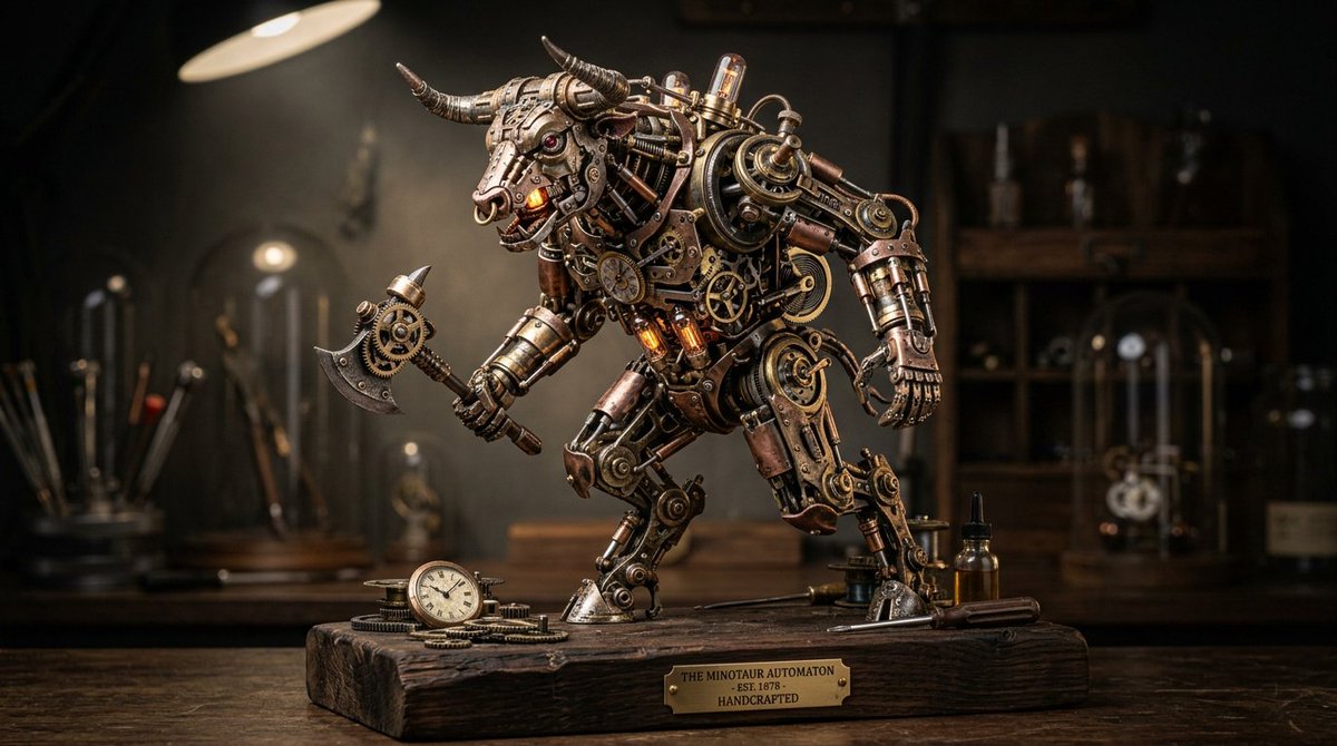Steampunk Miniature Clockwork Machine 4