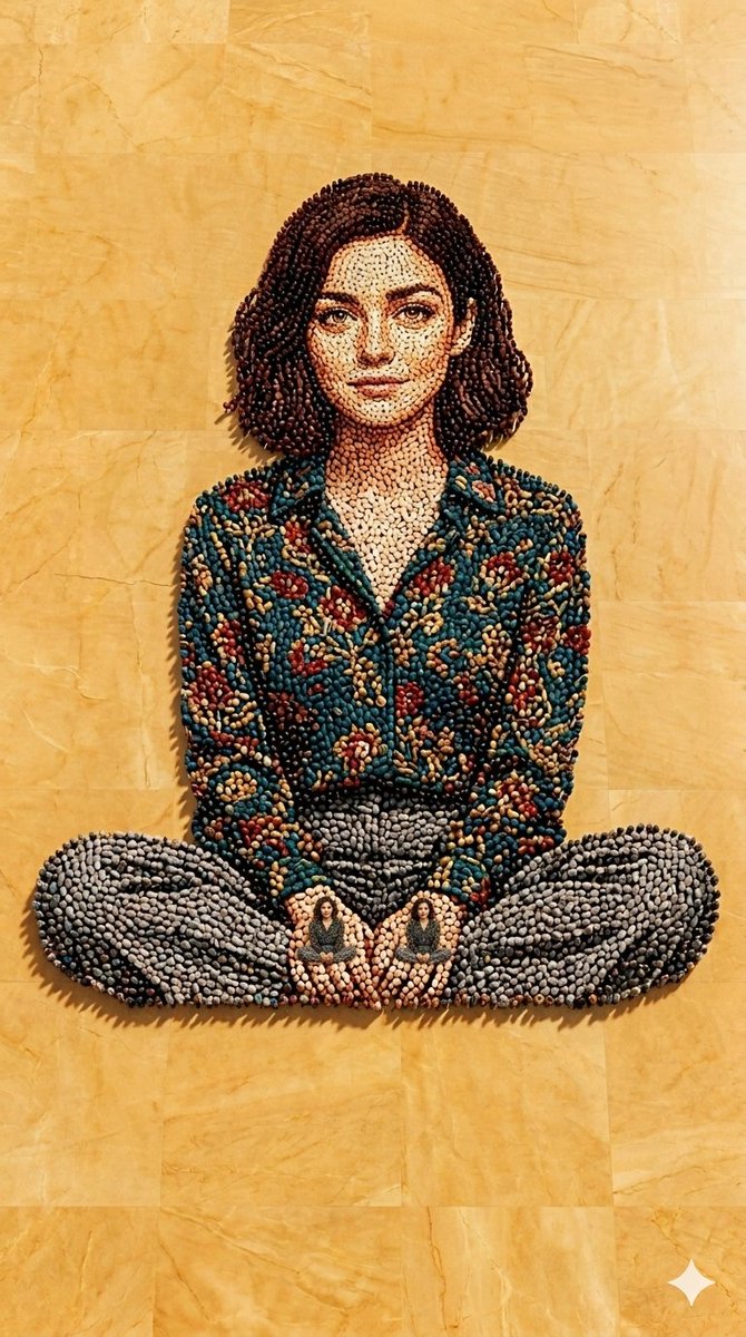 Recursive Human Figure Mosaic 1