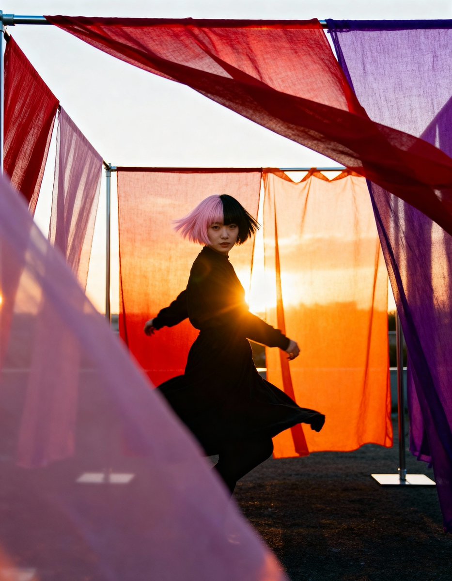 Portrait: Silhouette in Strong Light 1