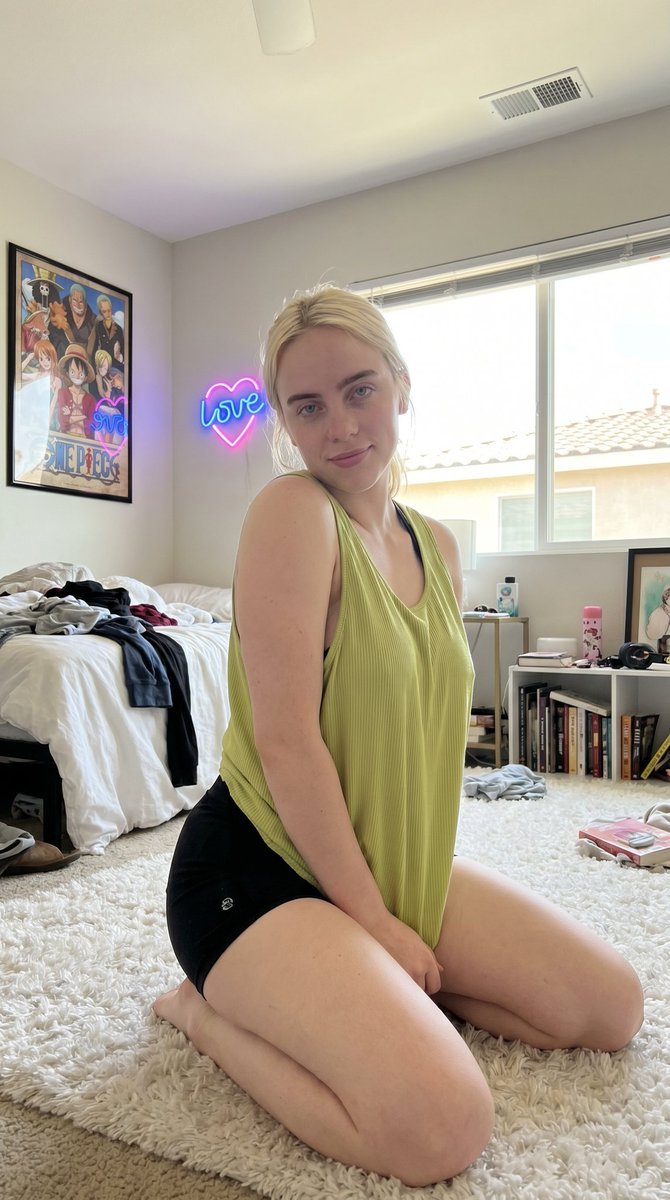 Relaxed Bedroom Lifestyle Portrait 2