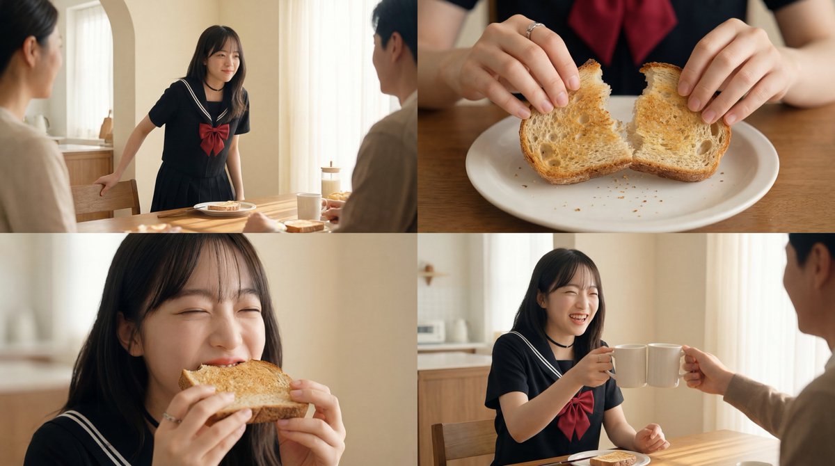 Cinematic Breakfast Scene 1
