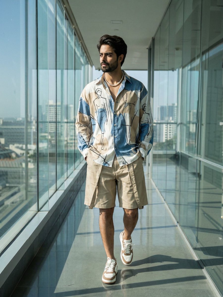 Modern Urban Editorial Portrait of a Man 1