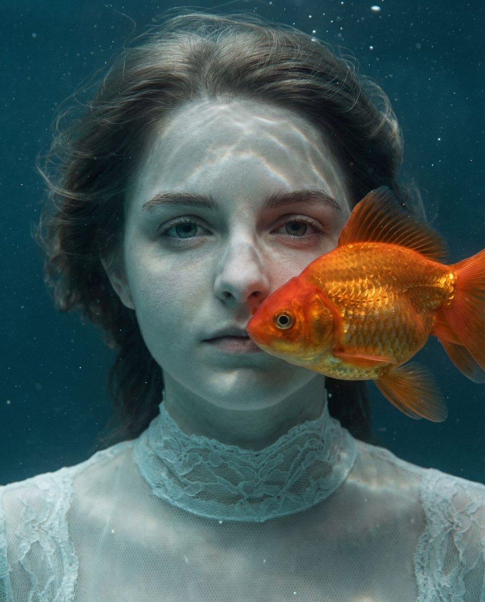 The Silent Aquarium Surreal Portrait 2