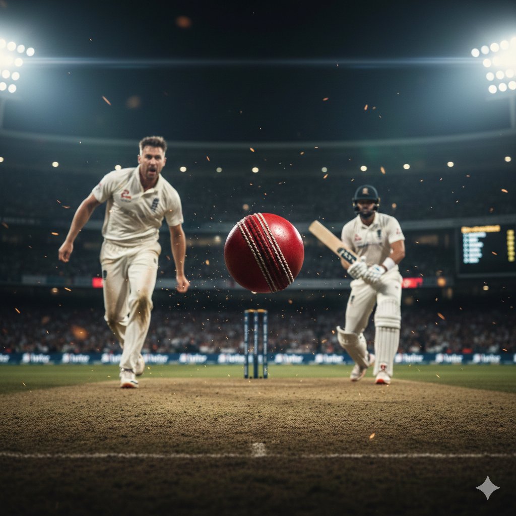 Hyper-realistic cinematic cricket scene prompt for Gemini App 1