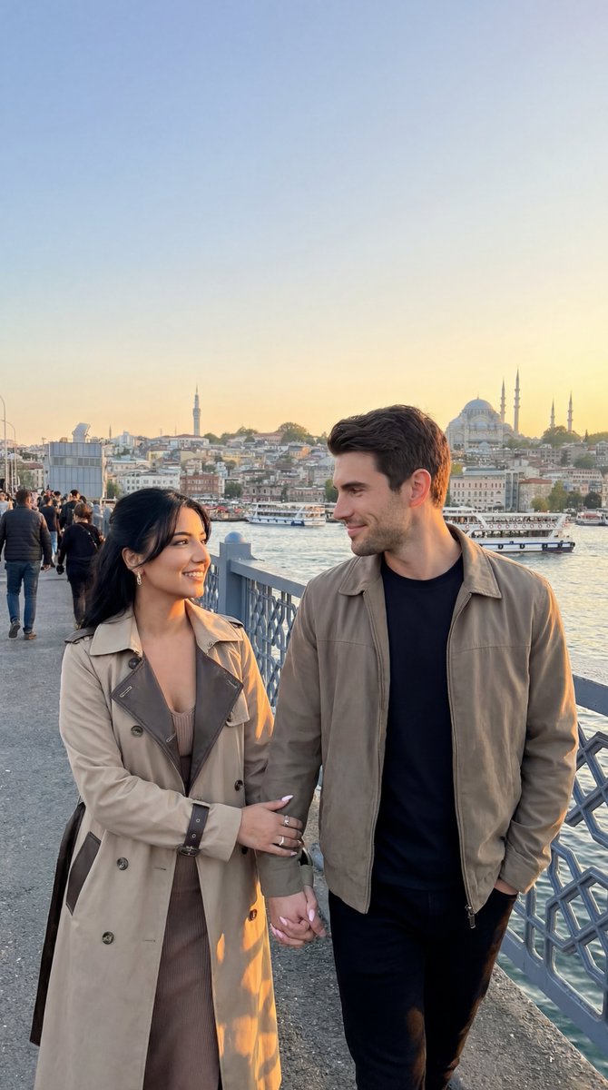 Photoreal Istanbul Romance with Identity Lock 1