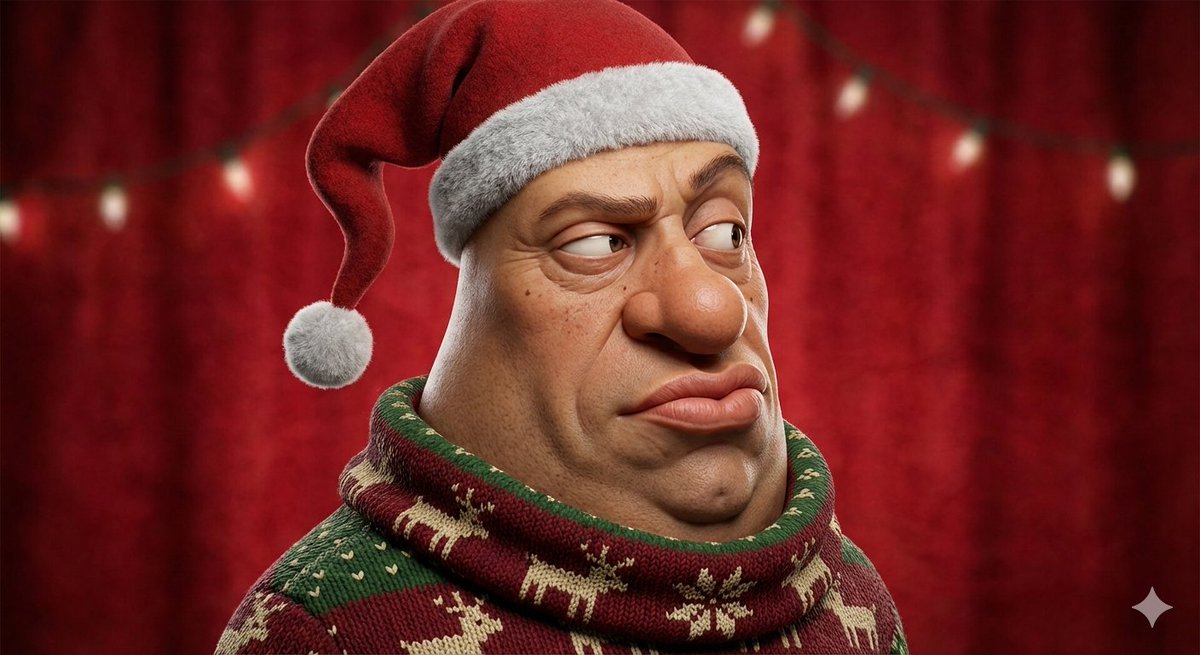 Stylized 3D Cartoon Portrait with Realistic Textures 2