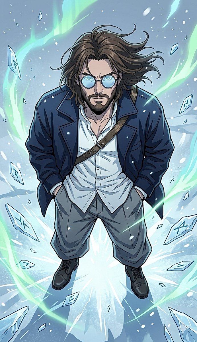 Anime Graphic Novel Man Illustration 1