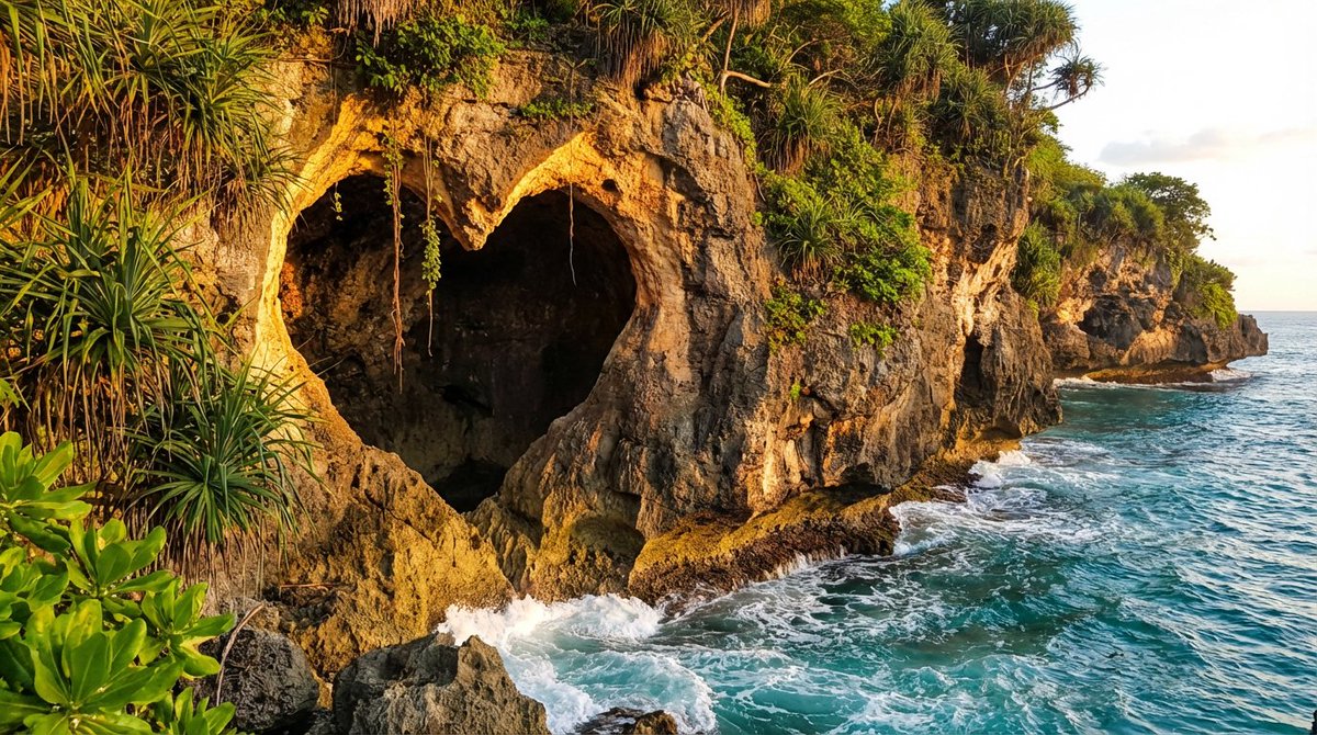 Landscape with a Shape-Shaped Cave Entrance 3
