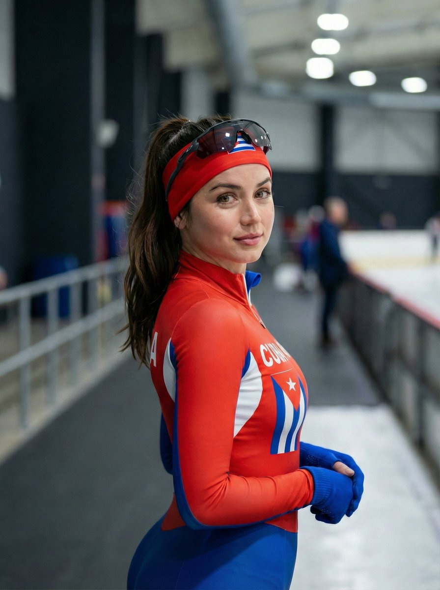 Ultra-Realistic Speed Skating Portrait Prompt 4