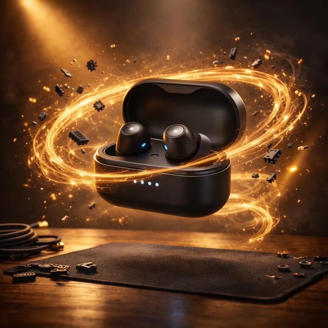 Futuristic Tech Product Advertisement Set 3