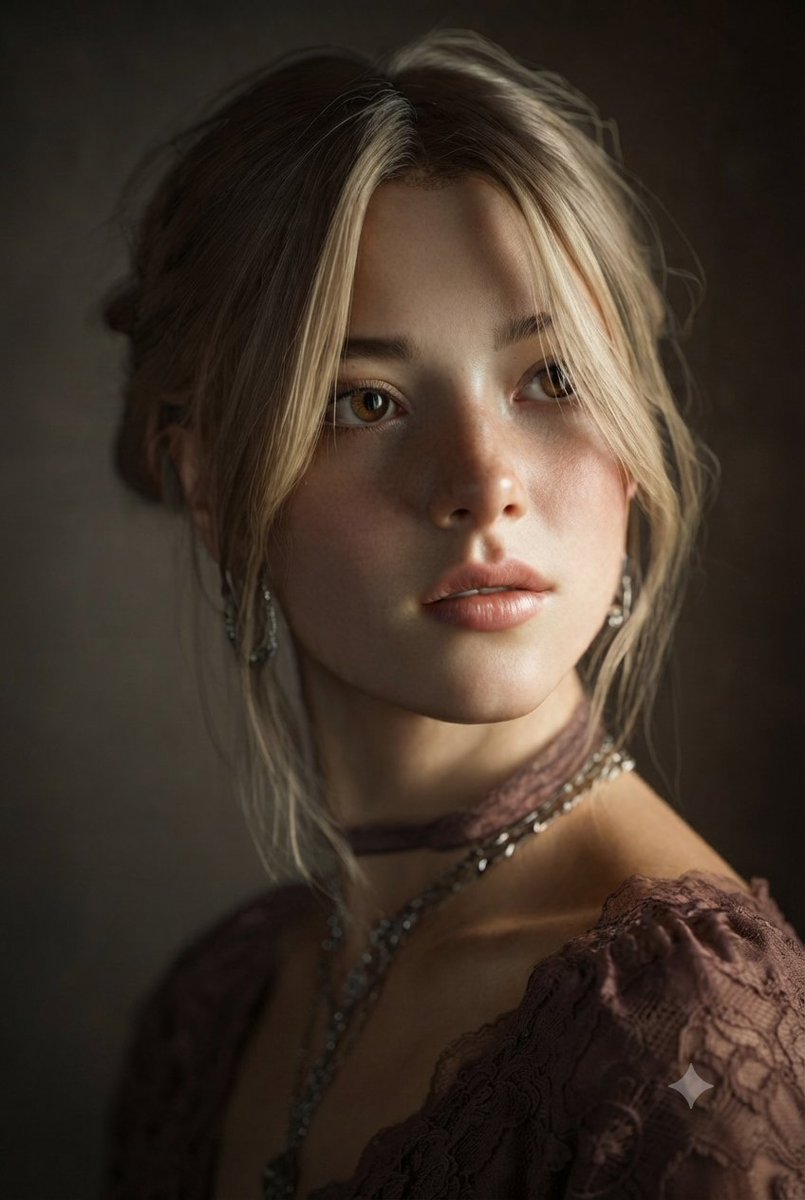 Painterly Studio Portrait 1