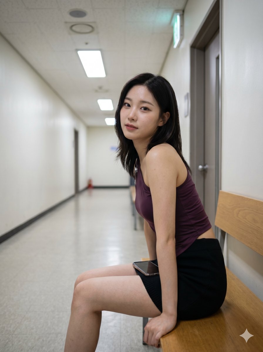 K-pop Aesthetic Rehearsal Portrait 1