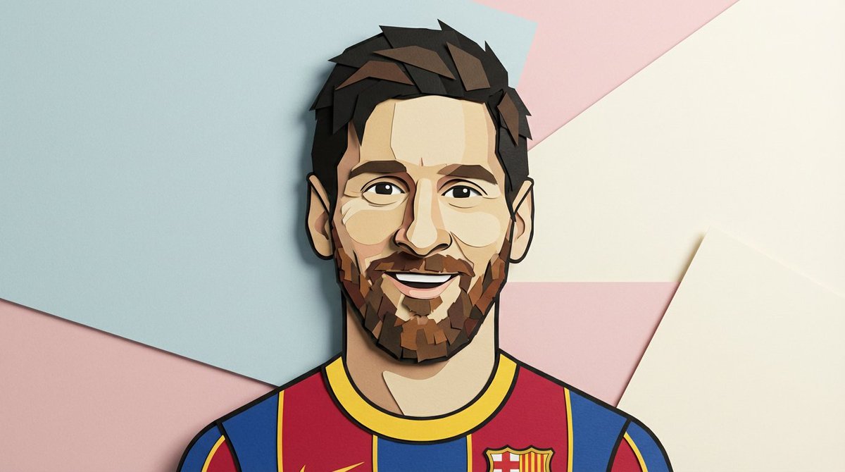 Cut-Out Animation Style Portrait 4