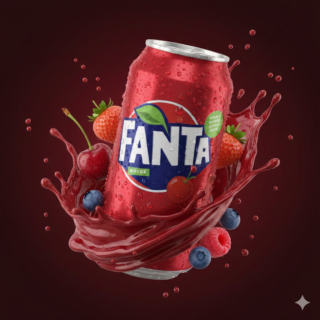 Hyper-Realistic Mountain Dew Can Explosion Product Shot 2