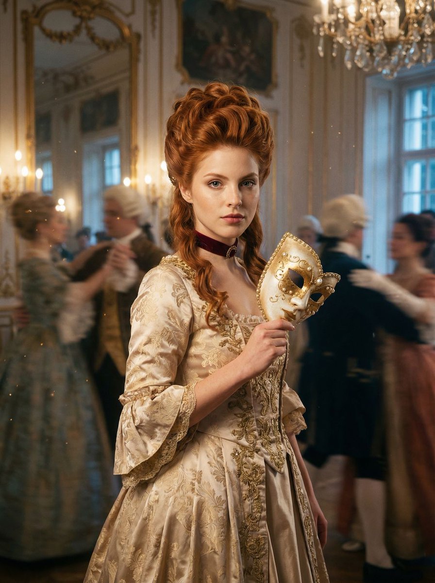 Rococo Masquerade Ball Editorial 2