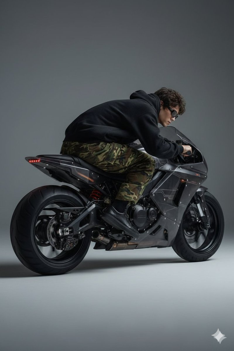 Y2K Style Translucent Motorbike Product Design 2