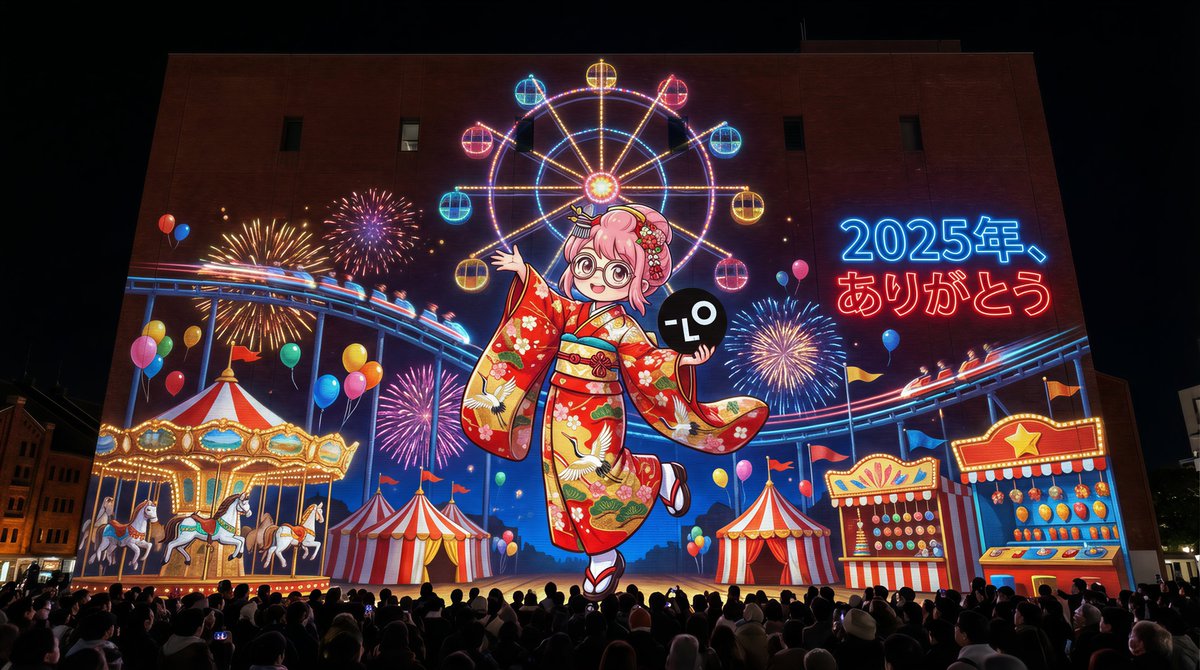 New Year's Eve Projection Mapping on Skyscraper Prompt 1