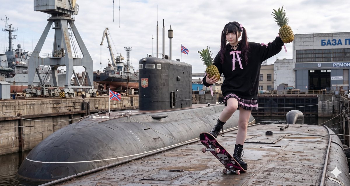 Submarine Base and Jirai-kei Girl 1