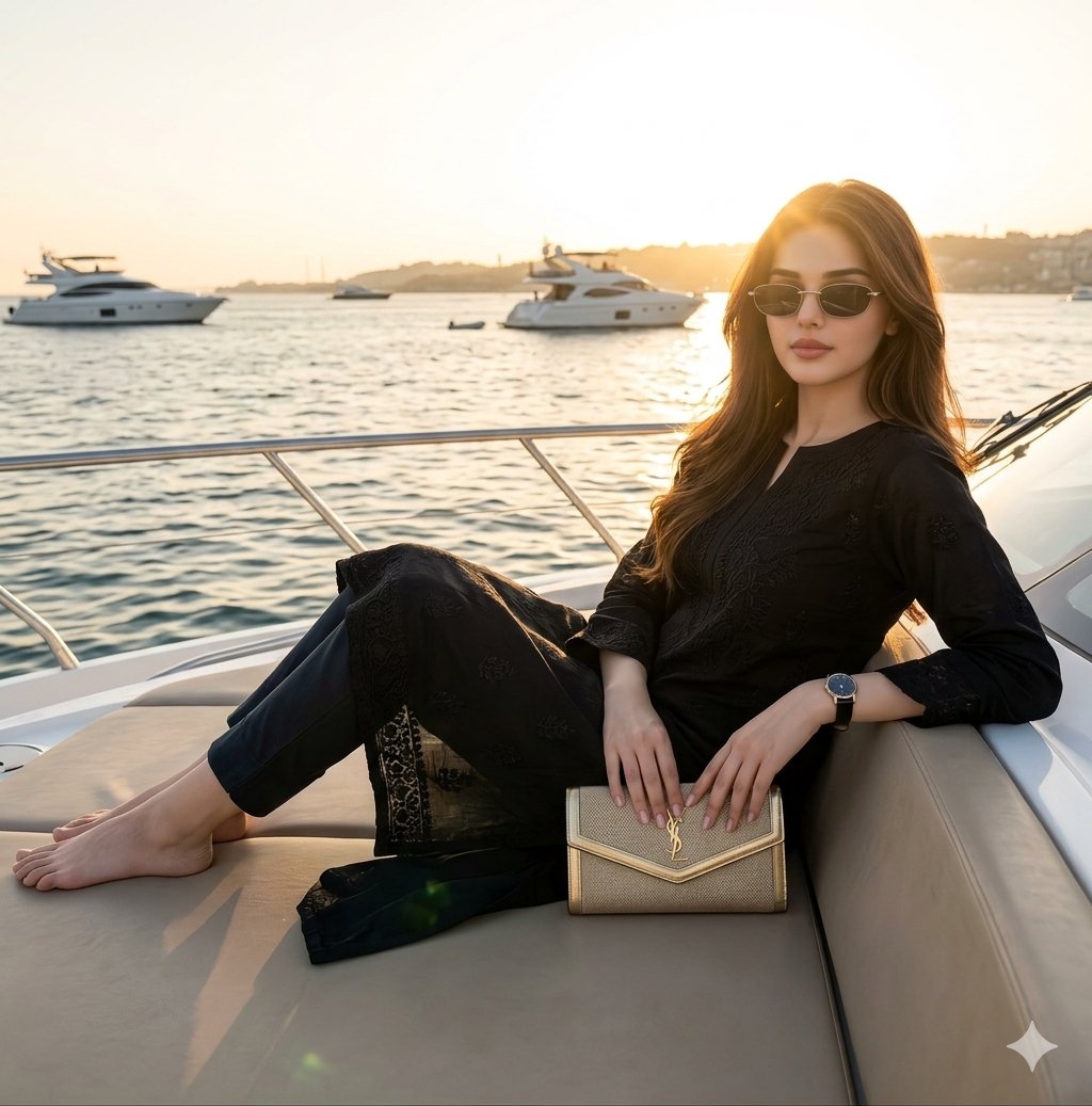 Ultra Realistic Luxury Yacht Portrait 1