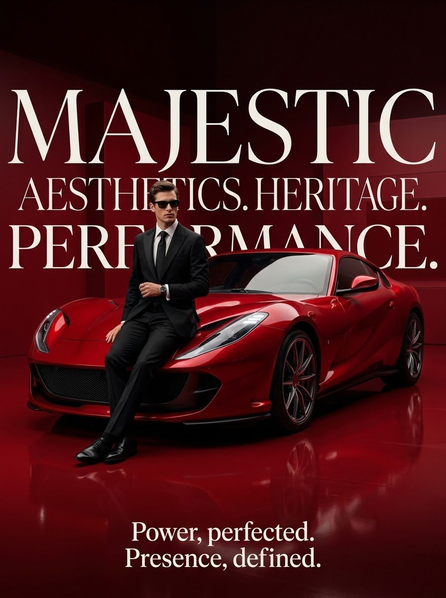 Luxury Surrealist Automotive Poster 1