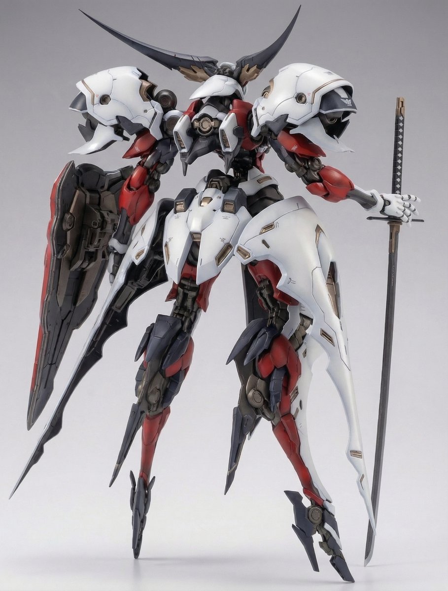 Full Armor Mecha Girl Figure Concept for Nano Banana Pro 2
