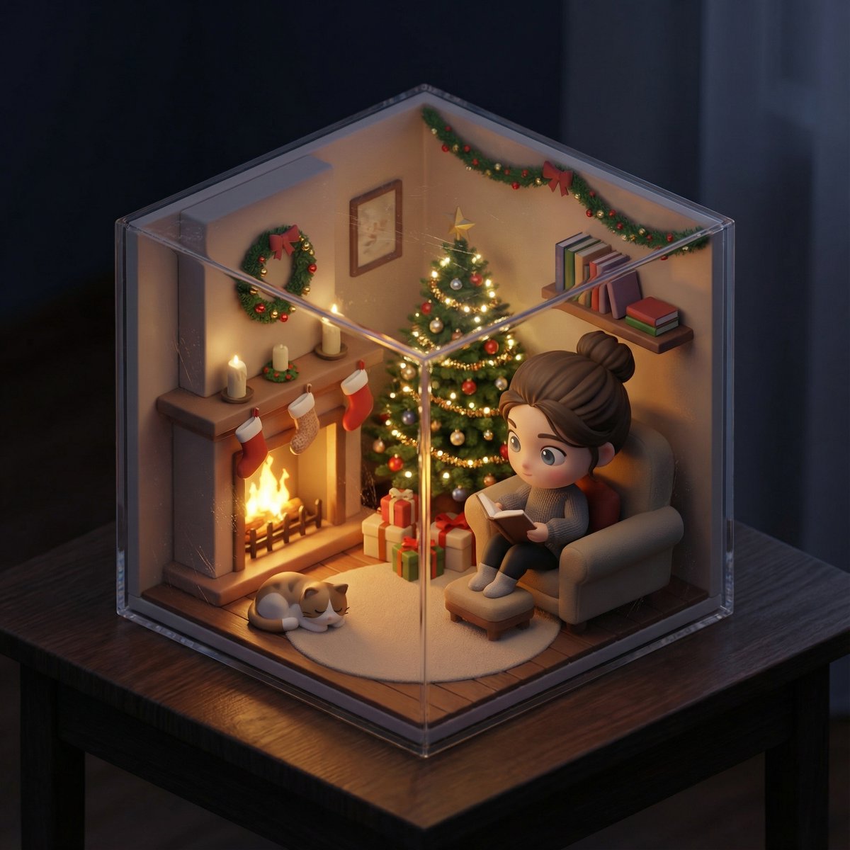 Cute Chibi Diorama Lamp Generator 2