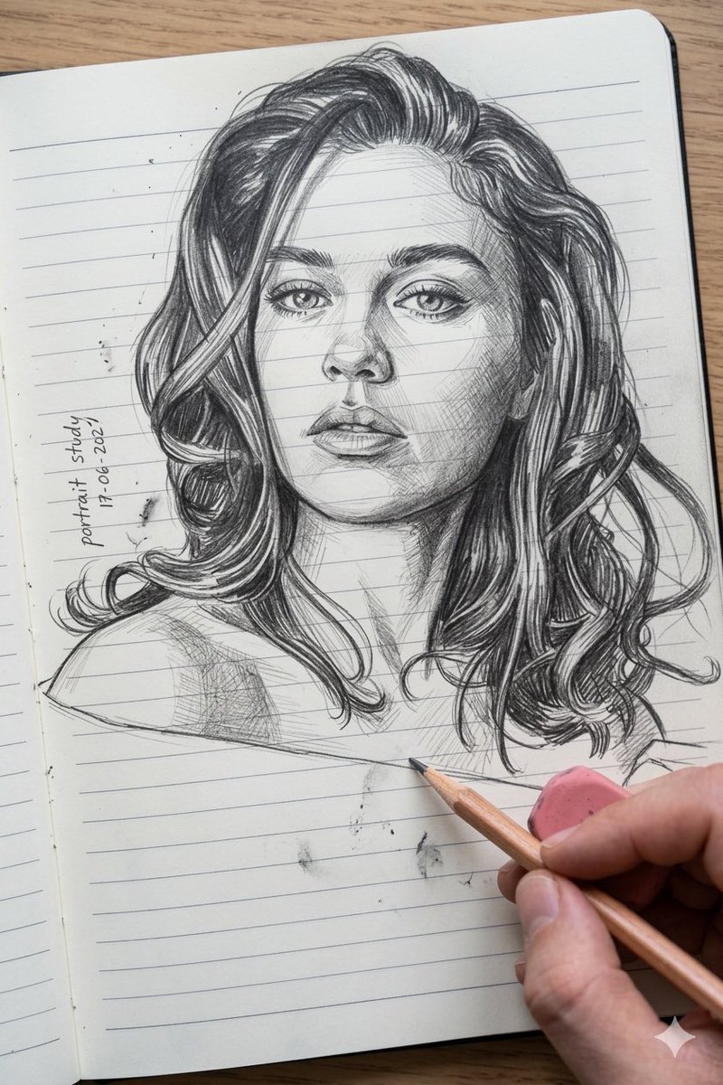 Photo to Pencil Sketch Transformation 1