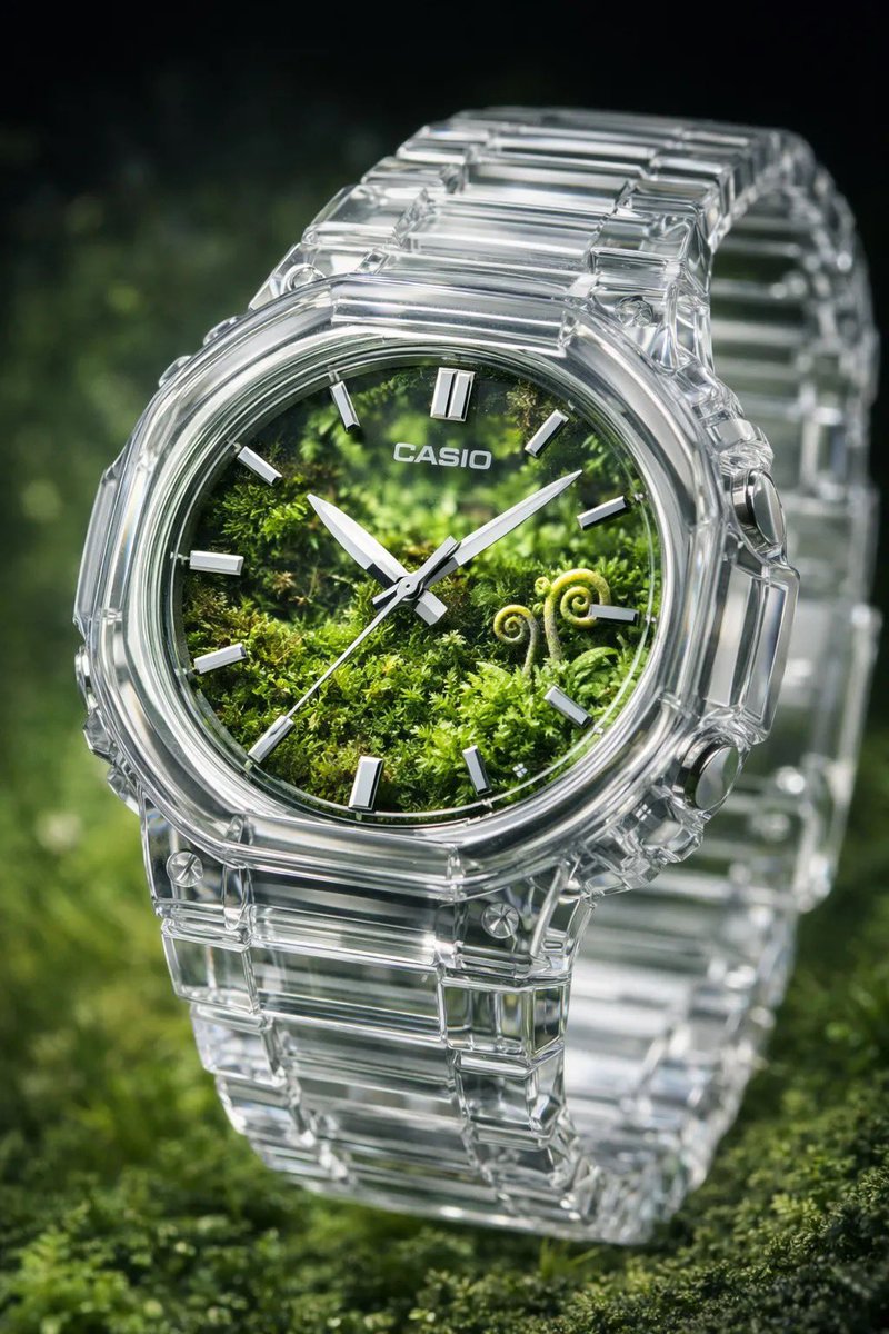 Crystal Terrarium Watch Product Shot 1