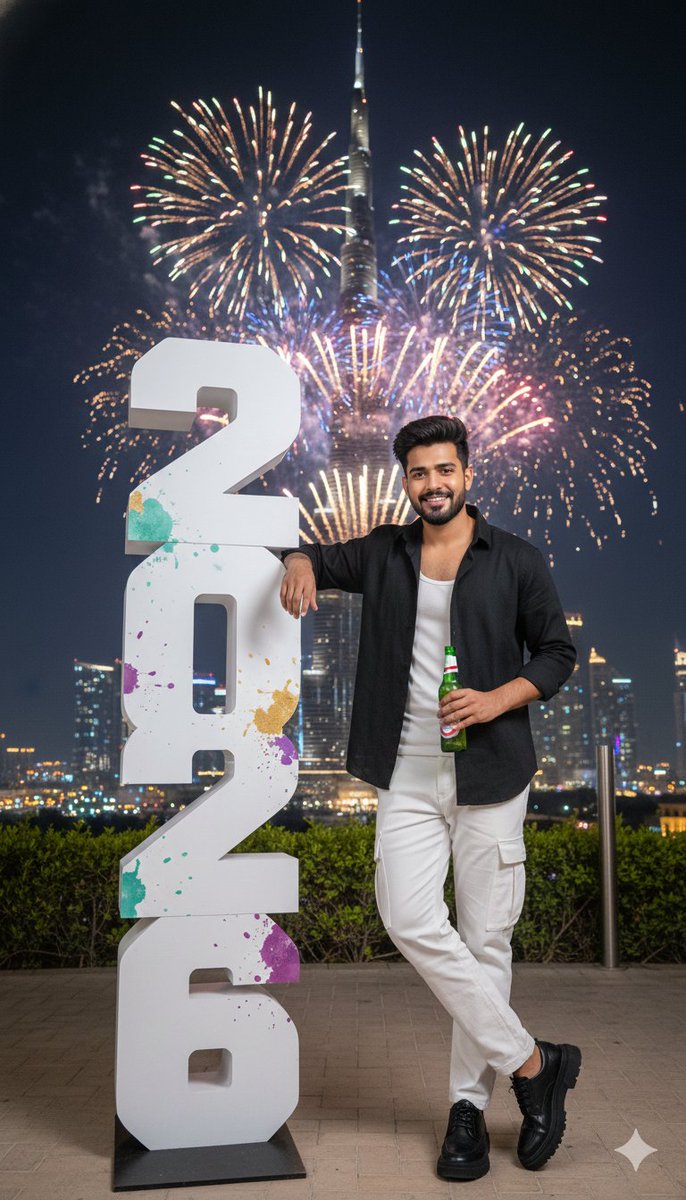 New Year Celebration Photo in Dubai 1