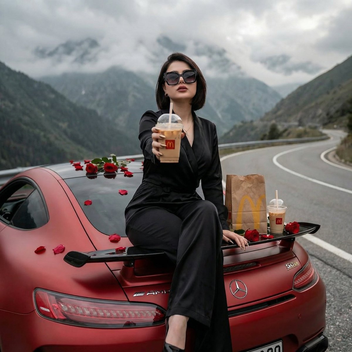 Luxury Ride and Mountain Vibes Editorial 1
