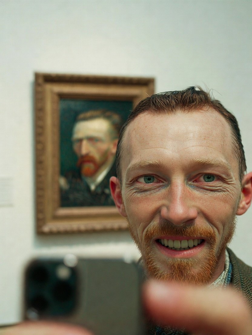 Van Gogh Museum Selfie Prompt 2