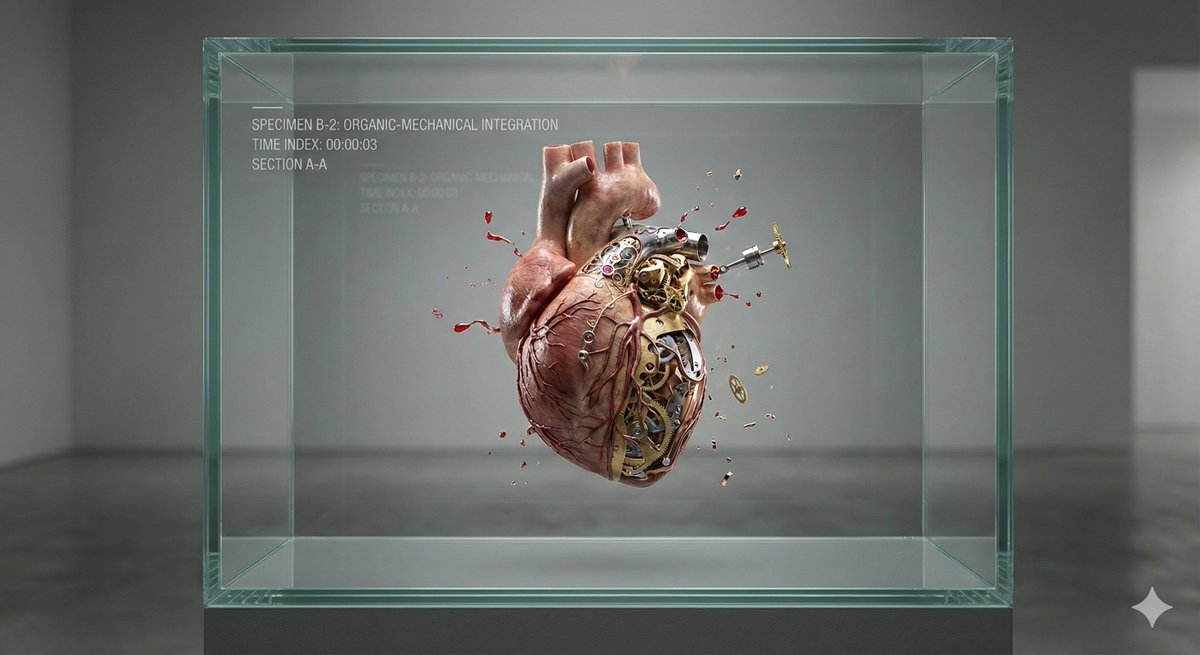 Surreal Abstract Concept Contained in a Display Case 4