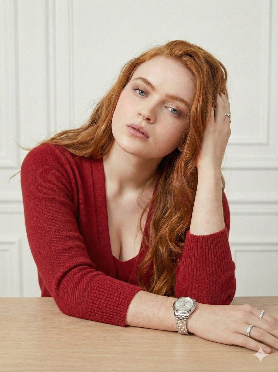Sadie Sink Editorial Portrait Prompt 3