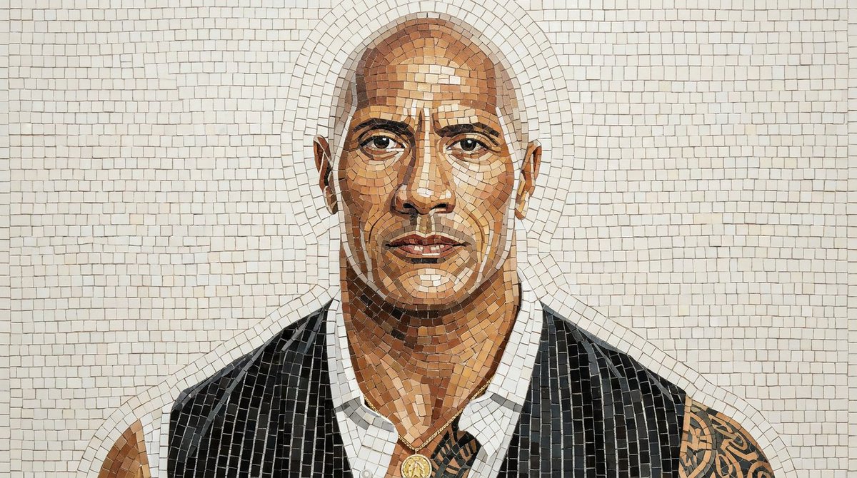 Mosaic Portrait Style Image 4