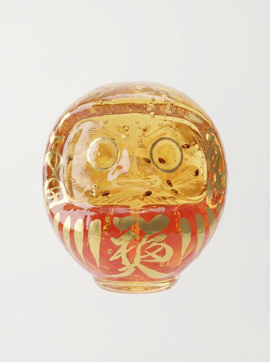Minimalist Cola Amulet 3D Render 1