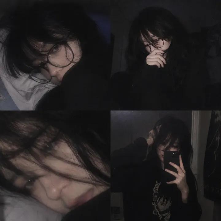 Dark Grunge Emo Girl Collage 1