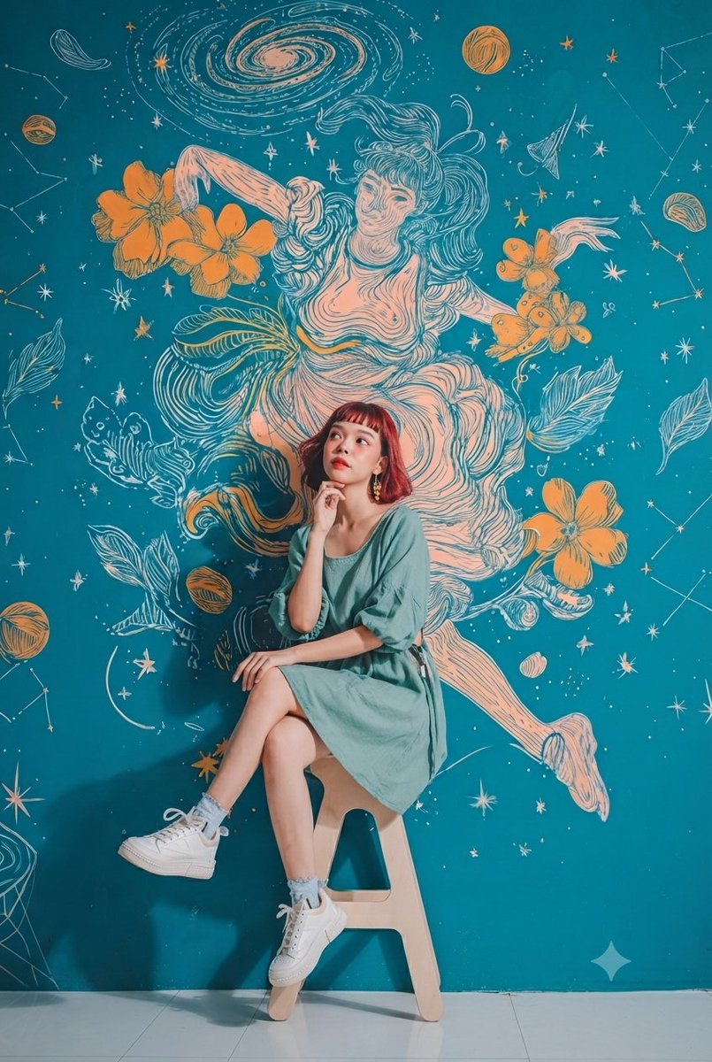 Cosmic Mural Studio Portrait Sequence 2