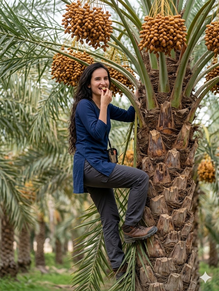 Date Harvest Environmental Portrait 1
