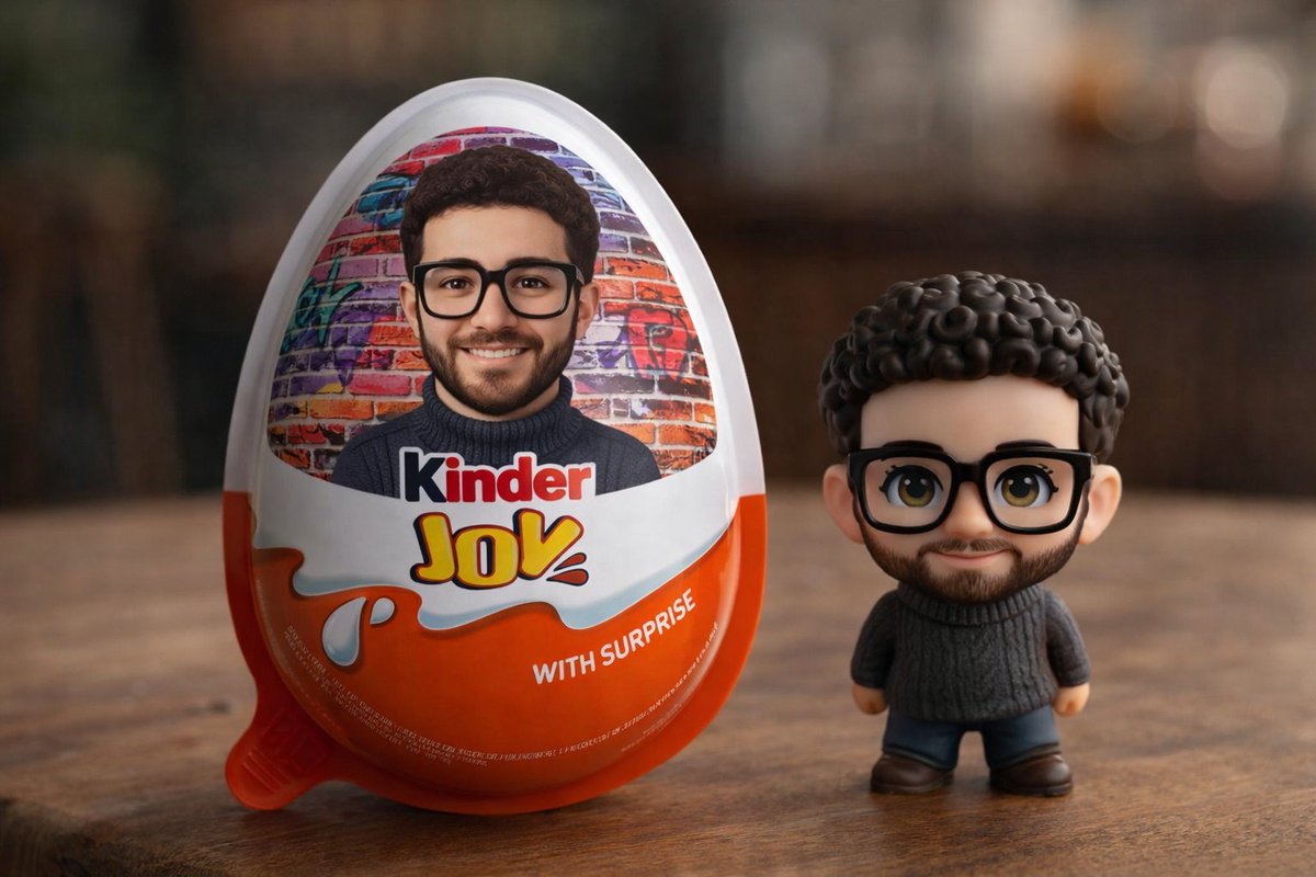 Hyper-realistic Product Photography of Kinder Joy 1