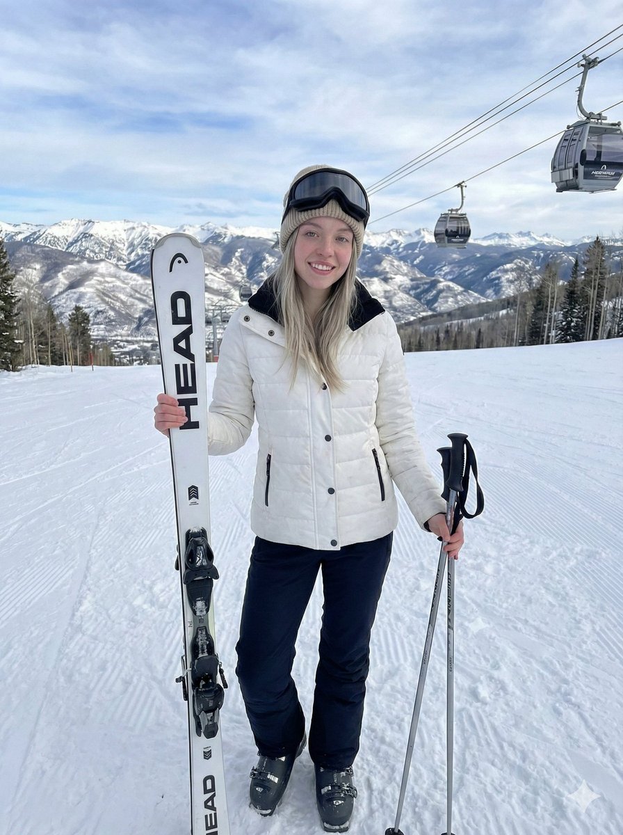 Hyper-Realistic Ski Slope Portrait 1
