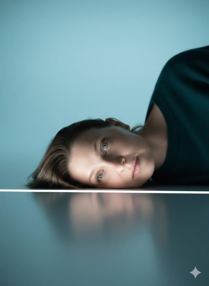 Identity-Locked Surreal Minimalist Editorial Portrait 1