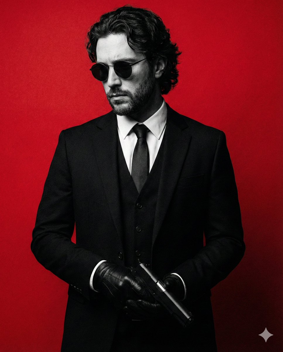 Neo-Noir Fashion Portrait with High Contrast 1