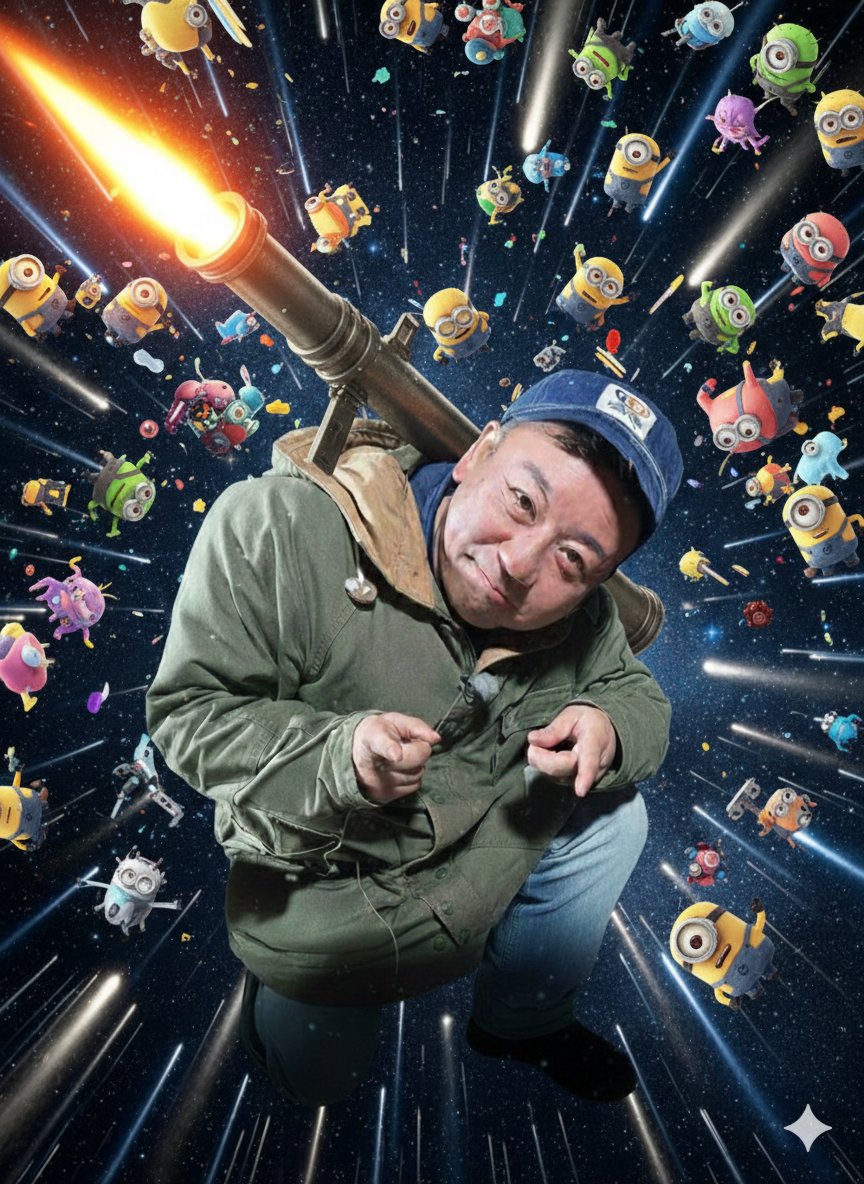 Nano Banana Pro Rocket Launcher Action Prompt 2